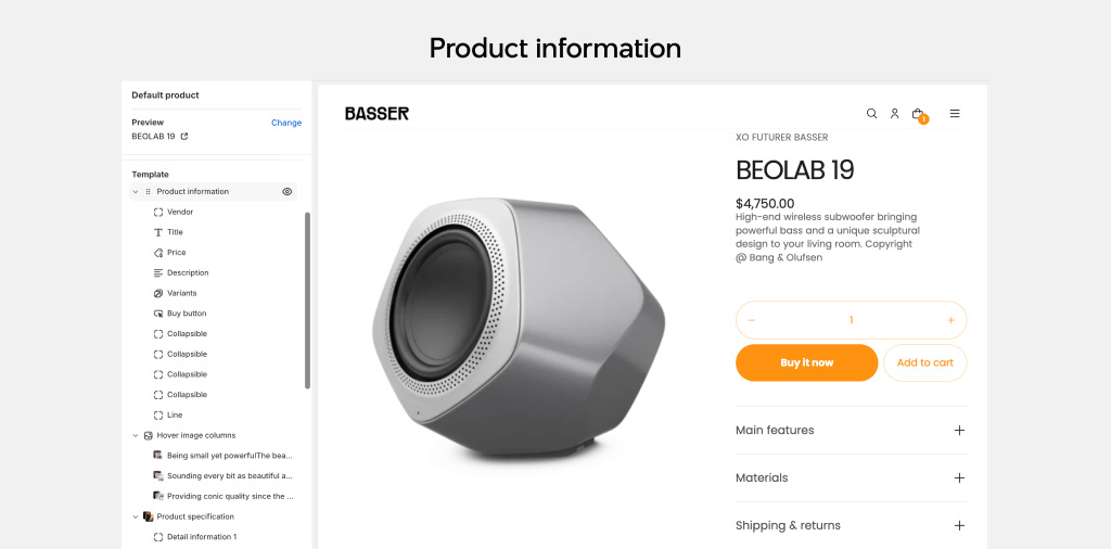 Futurer prodcut