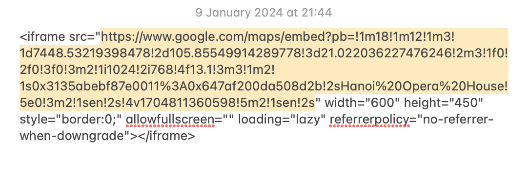 Google map block 1